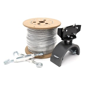 Complete Hose Trolley Kit - Includes Trolley, Wiring, and Mounting Hangars