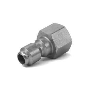 Foster Stainless 1/4 inch QC Nipple x FPT - 8.709-488.0