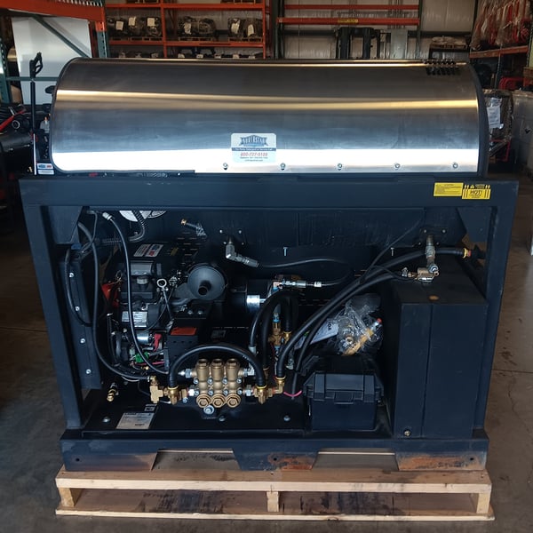 Used Landa SLT8-30324 Hot Water Pressure Washer