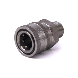Legacy Stainless 3/8 inch Quick Coupler x MPT - 8.707-135.0