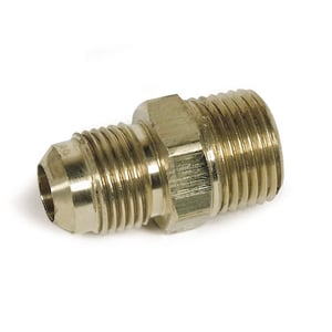 JIC Nipple x MPT Brass Fitting