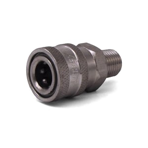 Legacy Stainless 1/4 inch Quick Coupler x MPT - 8.707-110.0