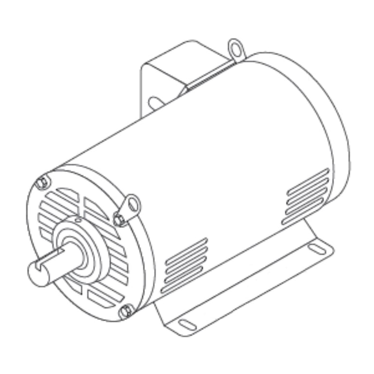 Electric Motor Illustration
