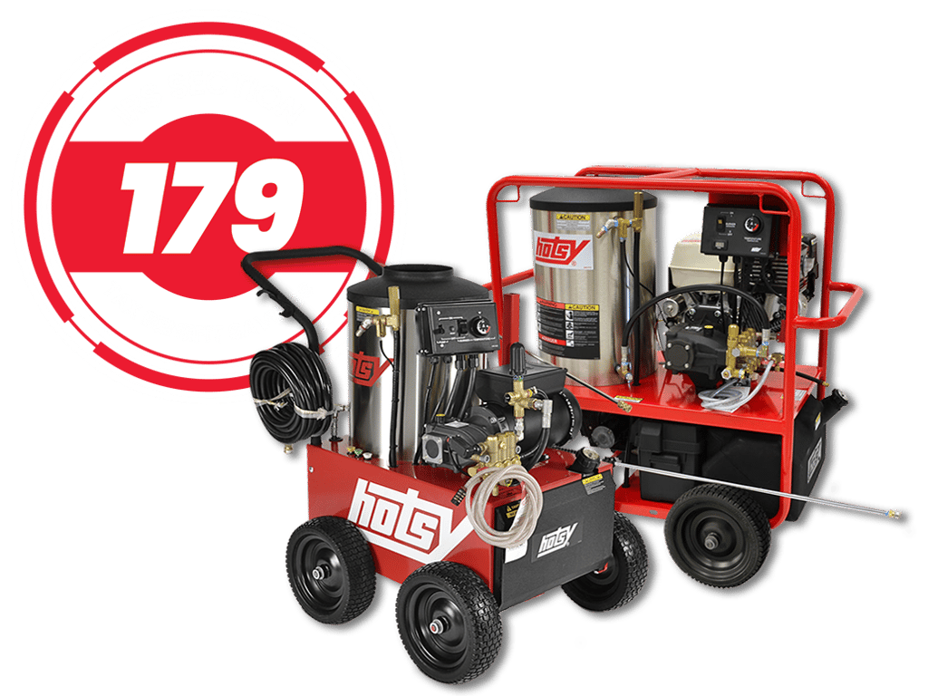 Hotsy 1075SSE & 680SS Pressure Washers - With IRS Section 179 Savings