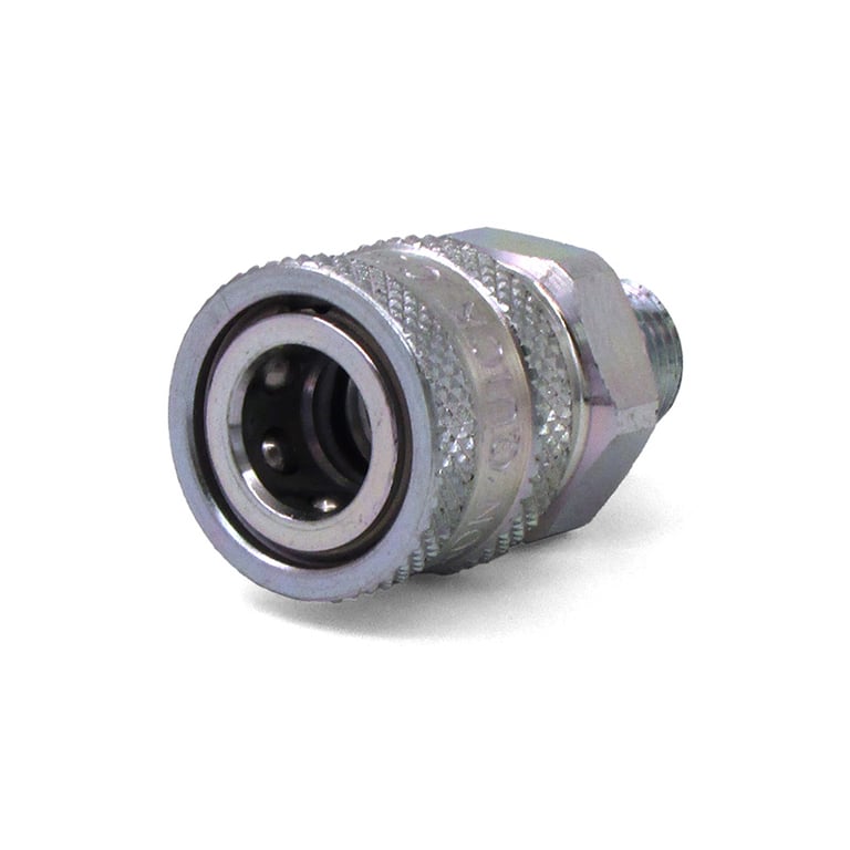 Stap-Title Steel 1/4 in Quick Coupler x MPT - 8.707-116.0