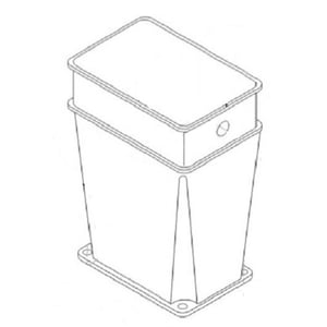 Hotsy 2.6 Gallon Float Tank Illustration - 8.753-176.0