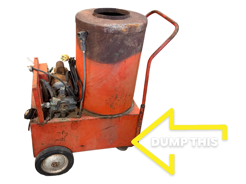 Dump This Old Pressure Washer