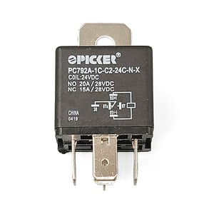 Mini Relay 40A / 24V DC - 9.802-471.0
