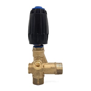 VRT3 Unloader Valve with Blue Knob - Side View