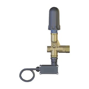 Pulsar RV Unloader Valve, Blue with Knob and Switch - PULSAR4KHPMS