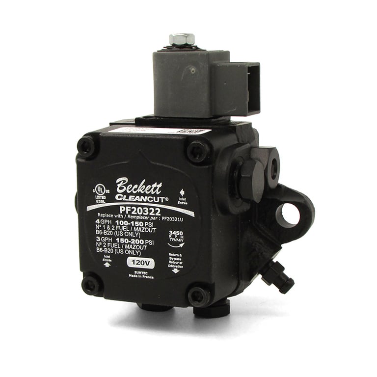 Beckett PF20322 120V CleanCut Fuel Pump - 9.802-645.0