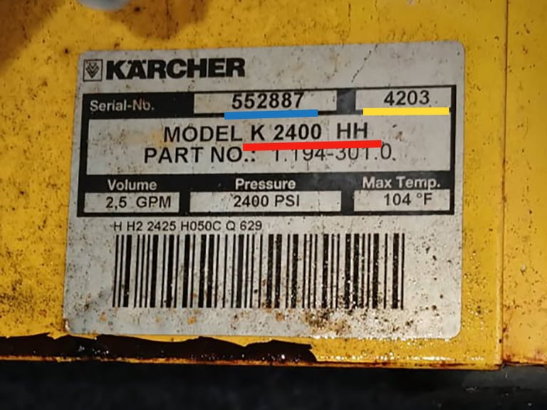 Karcher Tag 4203