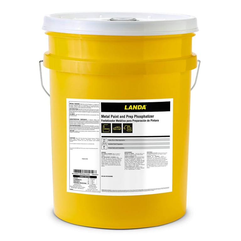 Landa Metal Paint and Prep Phosphatizer - 5 Gallon Bucket