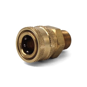 Foster Brass 3/8 inch Quick Coupler x MPT - 8.756-032.0