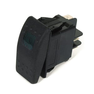 Rocker Switch with Green Light - 9.802-451.0