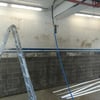 Car Wash Bay Before EZ-Liner Panel Installation