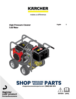 Karcher HD PB Cage Operator's Manual