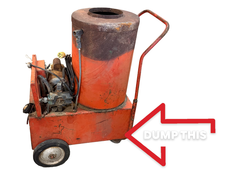 Dump This Old Pressure Washer