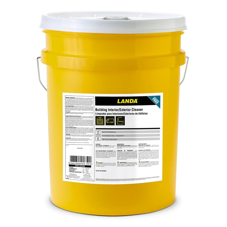 Landa Building Interior/Exterior Cleaner - 5 Gallon Bucket
