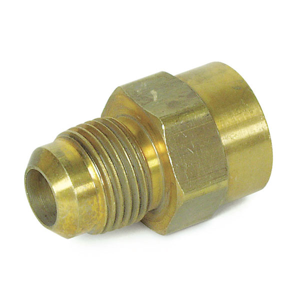 Brass Nipple JIC x FPT