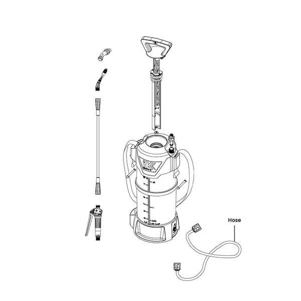 iK Multi Pro 9-12 Hose Diagram