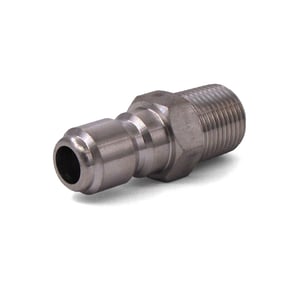 Legacy Quick Coupler Plug x MPT - Stainless Steel