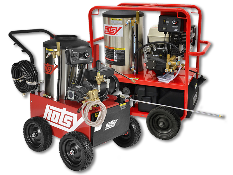 Hotsy 1075SSE & 680SS Hot Water Pressure Washers