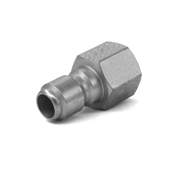 Foster 3/8" Quick Coupler Nipple x FPT, Stainless Steel - 8.756-040.0