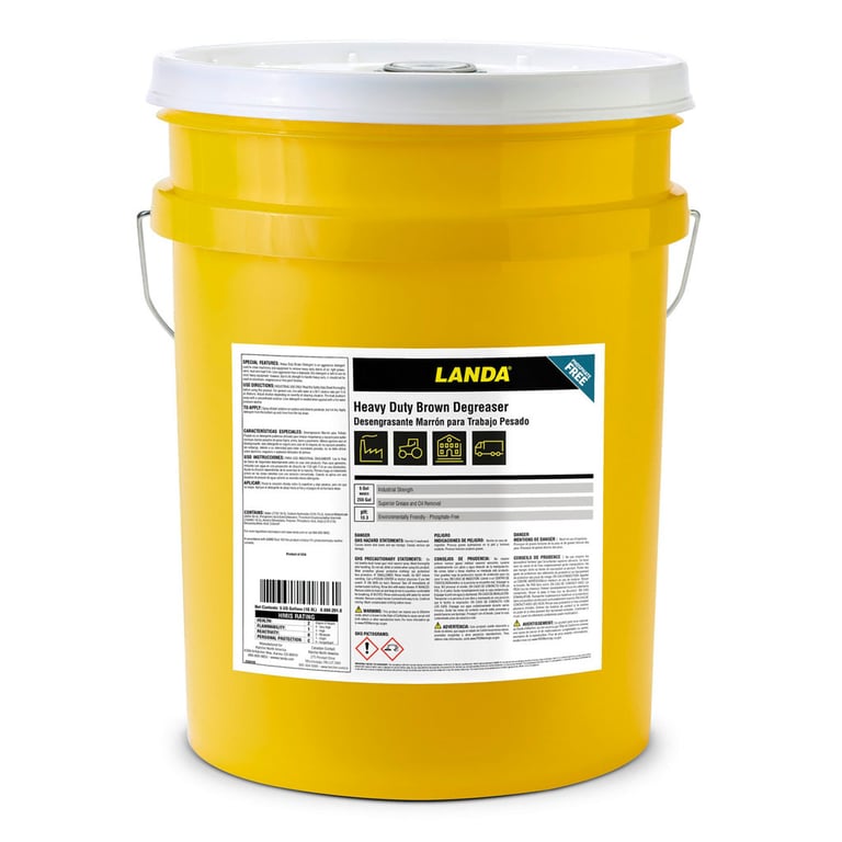 Landa Heavy Duty Brown Degreaser - 5 Gallon Bucket