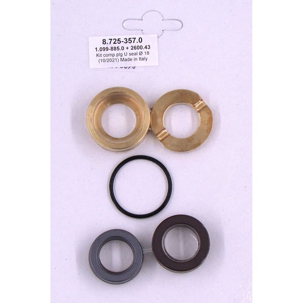 18mm Complete U-Seal Kit - 8.725-357.0