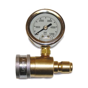 5000 PSI Pressure Gauge Kit with Couplers - 8.712-208.0