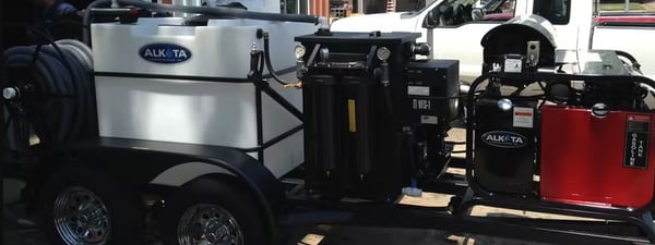 Alkota VSF-1 Mounted On A Trailer
