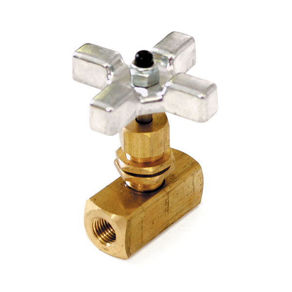 Brass Flow Control Valve with Aluminum Knob - 3500 PSI