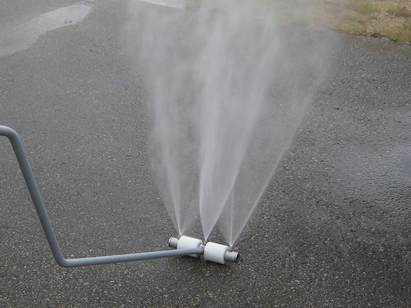 Underbody Wand Spray Pattern