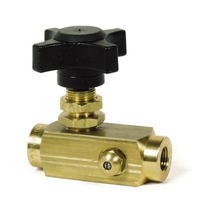 Series 28 Brass Flow Control Valve with Bottom Locking Adjustment - 9.802-187.0