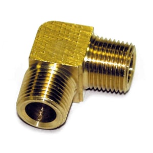 Brass MPT x MPT Elbow Fitting