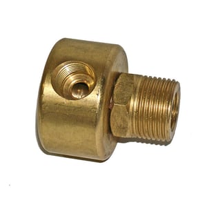 90 Degree 3/8 inch FPT x 3/4 inch MPT Brass Swivel - 8.712-469.0