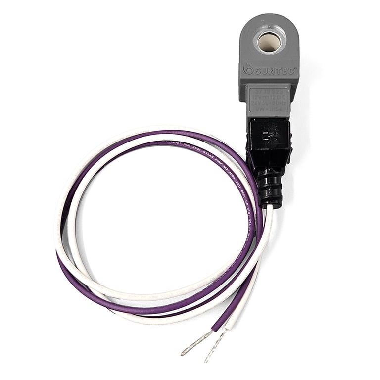 110-120V Fuel Solenoid Coil & Cord, Gray - 8.900-081.0