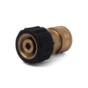 M22 F x 3/8 in QC Brass Twist Seal Socket - MTM24.0448
