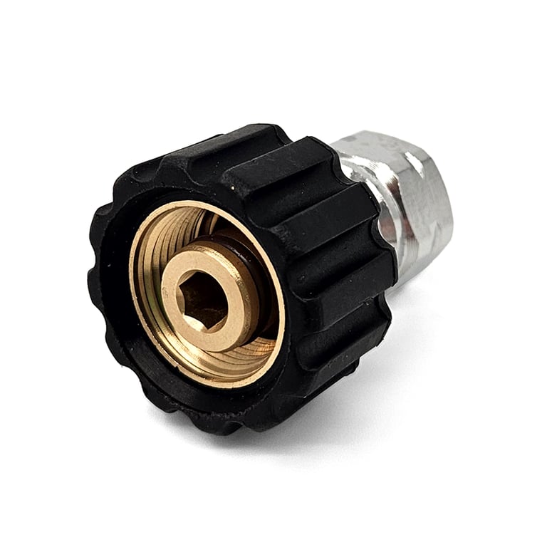 9.802-175.0 - M22 Twist Coupler x 3/8" FPT, Steel