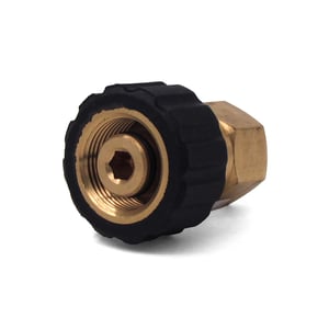 Brass M22 F Twist Coupler x 1/4 inch FPT - 8.709-522.0