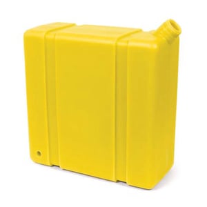 Yellow 10 Gallon Poly Fuel Tank For Diesel - 8.706-603.0