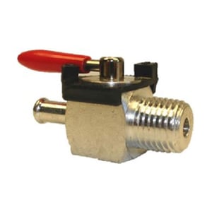 Fuel Shut Off Valve, 1/4" MPT x 1/4" Barb