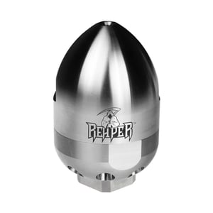 Reaper™ Sewer Jetting Nozzle, 1" x 1 Fwd 8 Back