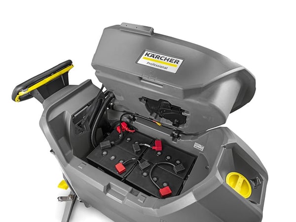 Karcher BD 80/100 W Bp Classic Battery Access Compartment