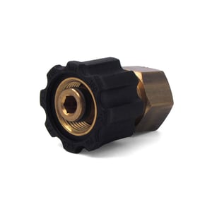 M22 F x 1/2" FPT Twist Coupler, Brass - 8.709-534.0