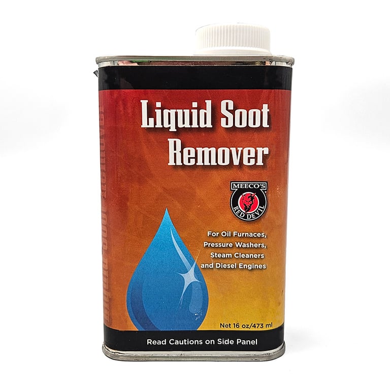 Red Devil Liquid Soot Remover, 16oz. Can - 8.704-625.0