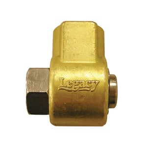 Legacy 90 Degree FPT x FPT Brass Swivel