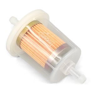 Plastic, Disposable Inline Fuel Filter