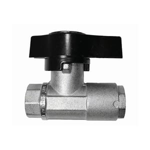 Nickle-Plated Shut-Off Ball Valve
